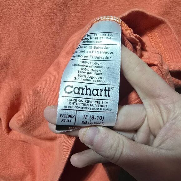 Carhartt Salmon Relaxed Fit Tank Top - Picture 5 of 5
